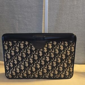 Vintage Dior Trotter Clutch Pouch Bag